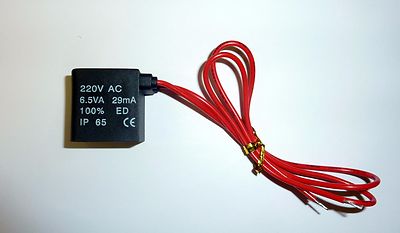 WIC Valve 2K Series 220V AC Solenoid Coil Grommet With Lead Wire