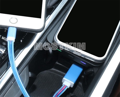 Wireless Car Charger Phone Fast Charging Center Console For Volvo XC60 2018-2021 - Picture 8 of 12