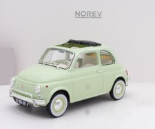 NOREV 1:18 DIE CAST METAL - FIAT 500 L 1968 LIGHT GREEN VERDE CHIARO ART 187773
