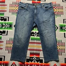 34 Heritage Jeans Men’s 46x34 Blue Straight Leg Charisma Comfort Rise C2