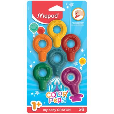Maped my baby Wachsmalring COLORPEPS, 6er Blisterkarte