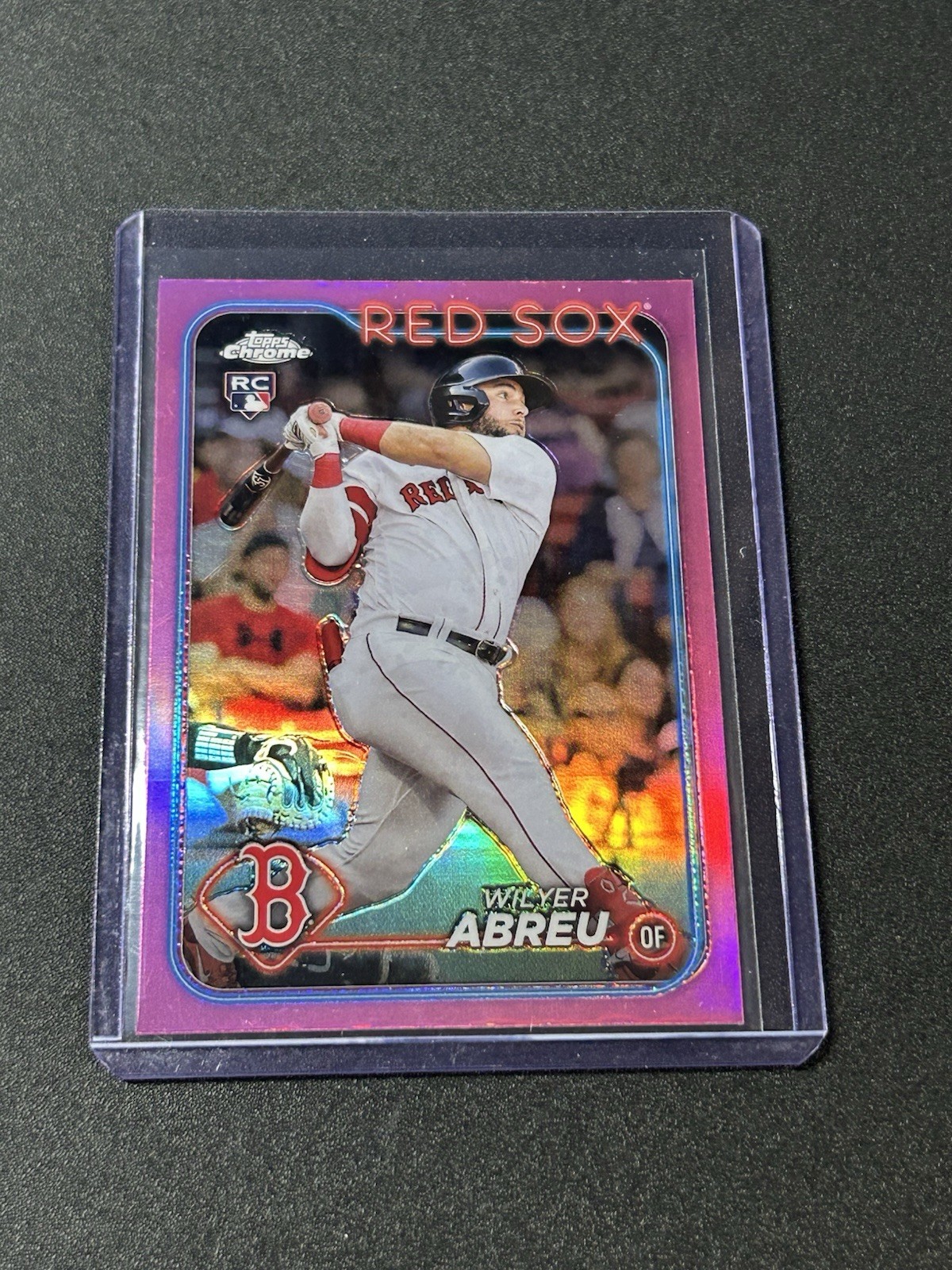 2024 Topps Chrome #165 Wilyer Abreu Pink Refractors A2