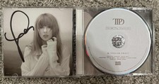 Taylor Swift The Tortured Poets Department CD with Hand Signed Photo Insert TTPD
