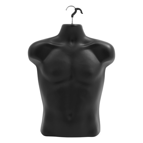 5 PIEZAS Maniquí Masculino Torso Maniquí Cuerpo Torso con Ganchos Hueco Espalda Cuerpo Torso - Imagen 14 de 20