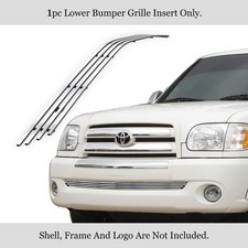 For 2003-2006 Toyota Tundra Lower Bumper Stainless Chrome Billet Grille Insert