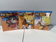 Dragon Ball Z: Seasons 1-9 Complete Blu-Ray - 3 Box Sets 2 SEALED 1 Open Box