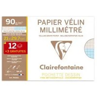 2 Bis 60X Clairefontaine Millimeterpapier, Din A4, Aktionspack Spare Bis Zu 70%