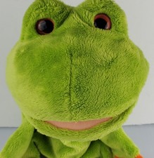 GUND Kids Playful Puppet - Fly On The Wall Frog Hand Puppet - EUC