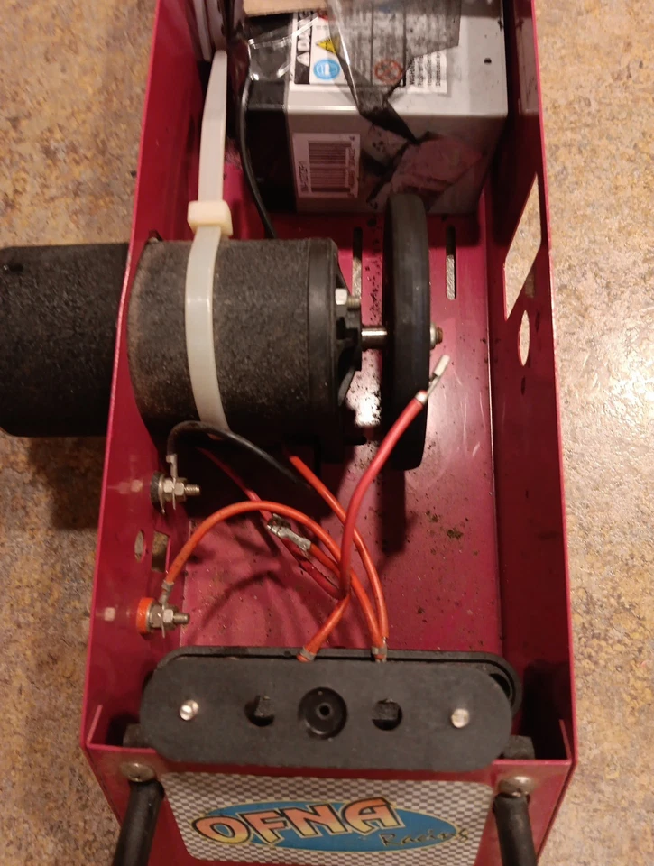 Vintage Ofna Racing Nitro RC starter box New Battery - Image 4 of 4