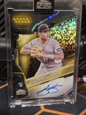 2026 Topps Chrome Black Kyle Karros Gold Mini Diamond Auto 🔥 #/50 RC 🔥