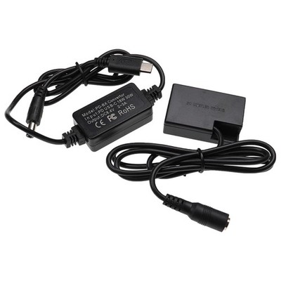 USB Netzteil für Canon EOS Rebel SL2 M6 Mark II Rebel SL3 8,4V 2m + DC-Kuppler