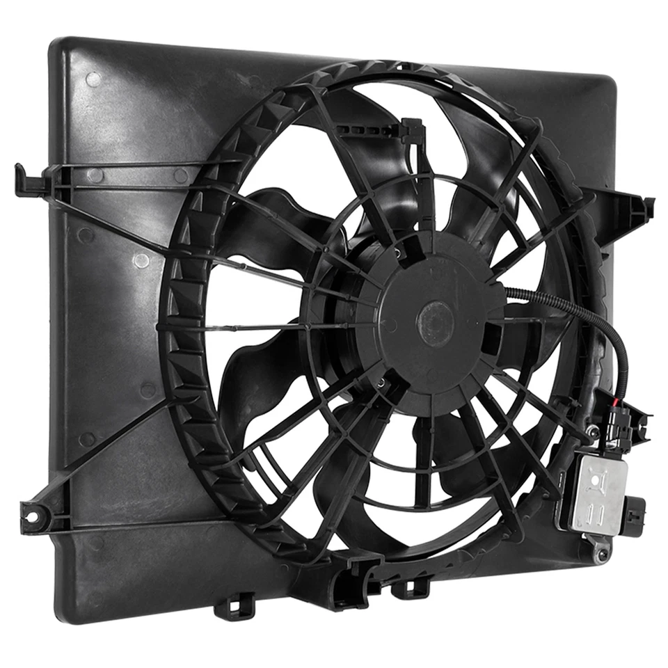 Ventilador de refrigeración del radiador HY3115150 KA67022A para Kia Optima Hyundai Sonata 2014-2015 Foto 2 de 4