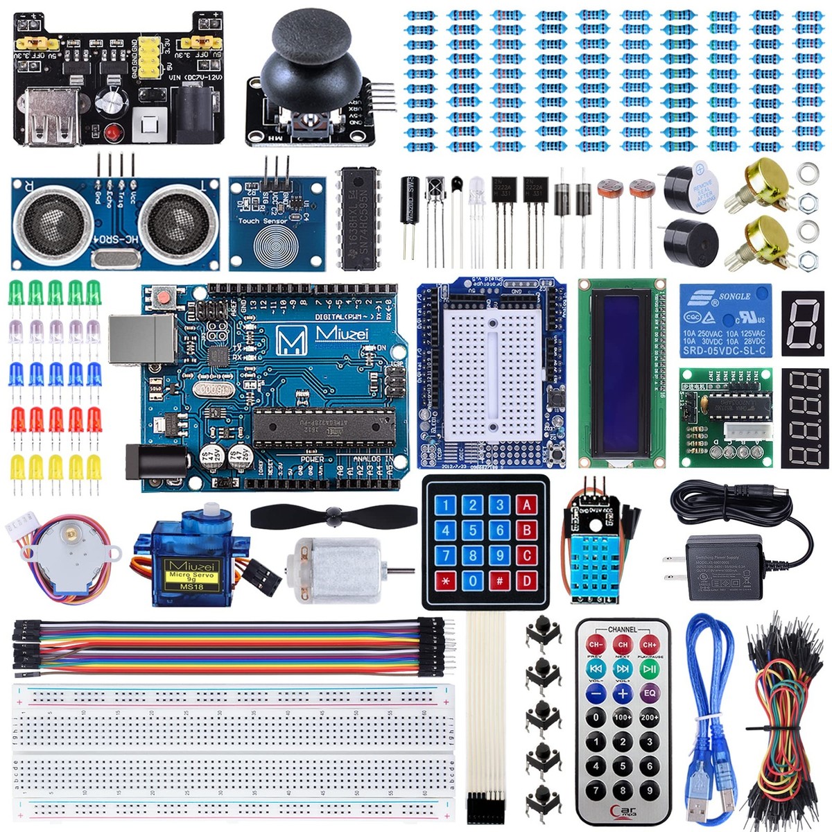 UNO R3 Starter Kit for Arduino Projects With Board Lcd1602 Module UNO R3 Starter Kit for Arduino Projects With Board Lcd1602 Module