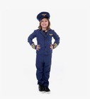 Airline Pilot Halloween Costume Air Captain Kids Unisex Size 6/7 New