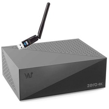 VU+ Zero 4K UHD Sat Digital HDTV Linux Receiver DVB-S2X + Wifi Stick HDMI Kabel