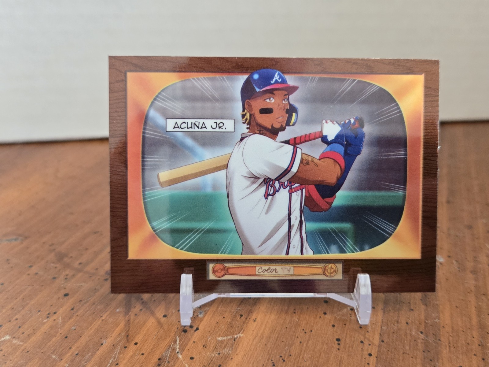 2024 Bowman Ronald Acuna Jr. 55 Anime SP #BA-11 Braves