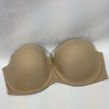 Cacique Bra 42F or 42 DDD Heather Gray Cotton Smooth Cup Full Figure Underwire