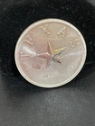 **BEAUTY!** 2025 1 Troy oz .999 Fine Silver TEXAS~COWBOY-HORSE Collectable Coin