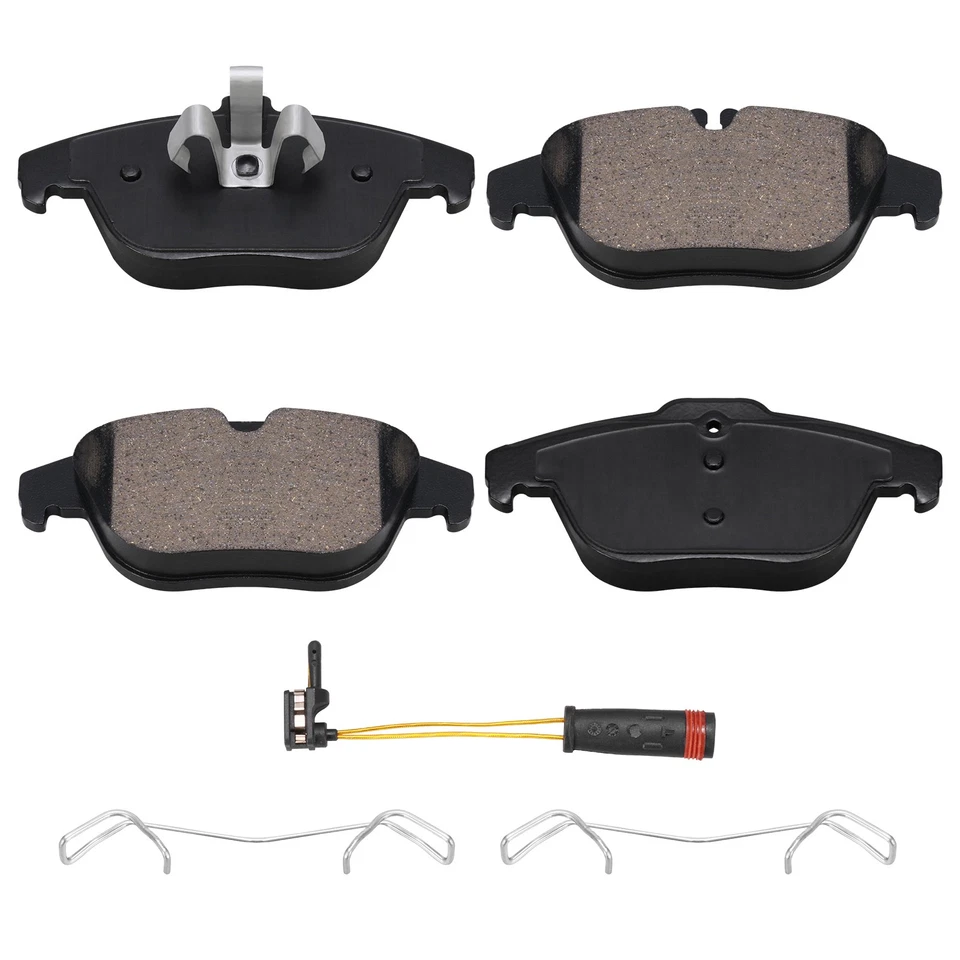 Pastillas de freno delanteras y traseras de cerámica para Mercedes-Benz C250 C300 C350 E350 E550 nuevas Foto 2 de 4