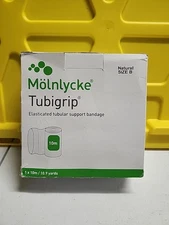 Molnlycke Tubigrip Elasticated Tubular Support Bandage Natural Size B 