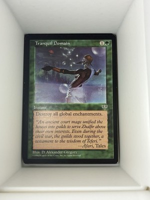 Tranquil Domain Magic The Gathering 1996 Mirage Mtg. M11