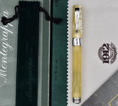 MONTEGRAPPA 1912 The Symphony Collection Parchment Celluloid