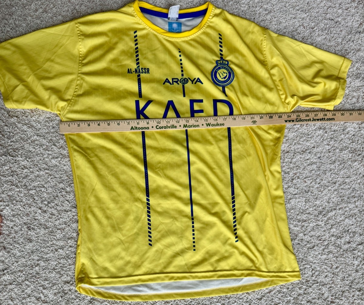Ronaldo #7 Yellow Jersey (744) | eBay