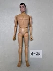 #1960s ORIGINAL HASBRO 12" PAINTED HAIR GI JOE ACTION FIGURE BRUNETTE LOT#A-76