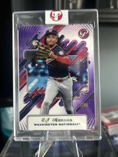 2025 Topps Pristine #208 CJ Abrams Purple Refractor #/99