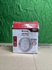 Kidde Smoke Detector 10 Year Battery Powered LED Warning Light Indicators 20SD10