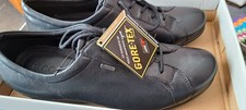  GORETEX Clarks Black Ladies Shoes Size 6 Eco Gortex Lace Up Leather Upper