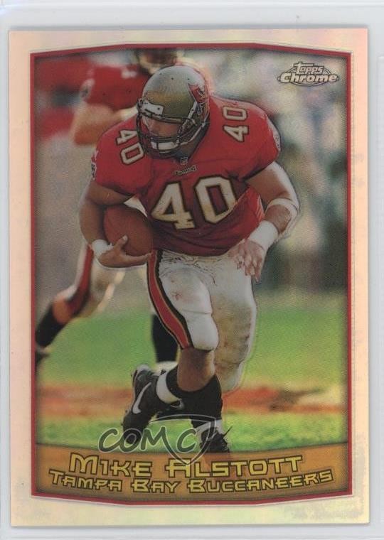 1999 Topps Chrome Refractor Mike Alstott #33 6oq
