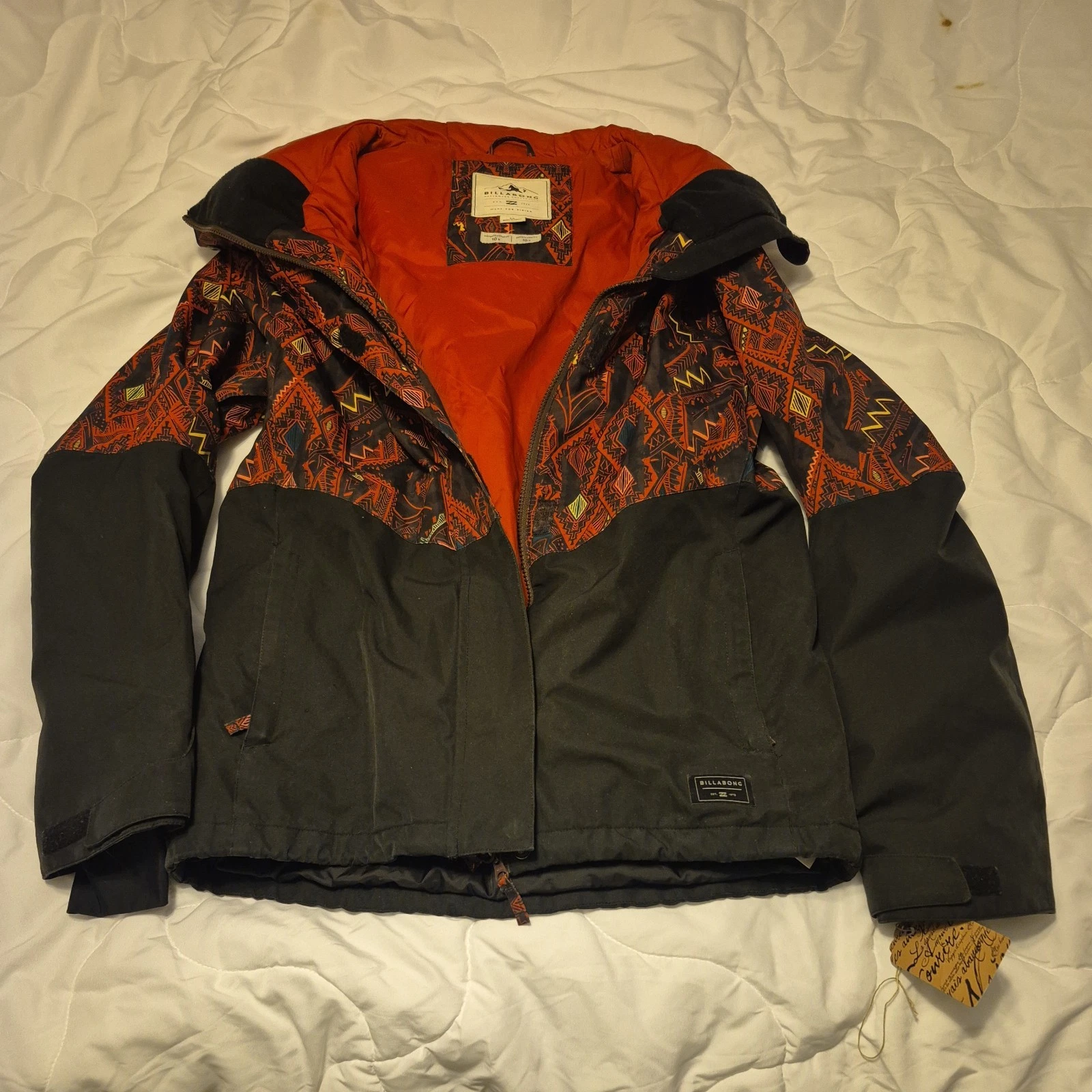 BILLABONG Women's AKIRA Printed Snow Jacket - KET Size Medium