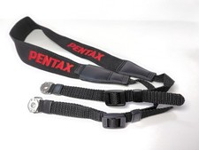  Top MINT w/ Original Lugs Pentax Genuine Neck Strap for 6x7 67 645 From JAPAN