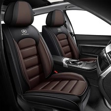 Truck Seat Covers For Chevy Silverado 1500 2007-2026 Waterproof Nappa Leather F