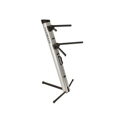 Ultimate Support APEX AX48 Pro Keyboard Stand Silver Silver