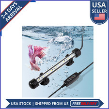 7.5 Inch Submersible Aquarium LED Light 4W Timer Dimmer Fish Tank Lamp