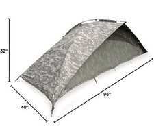 Improved Combat Shelter USGI ICS ORC ACU 1 Person Tent US Military Free Shipping