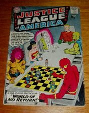 JUSTICE LEAGUE OF AMERICA #1  1960 RARE  KEY SILVER AGE ISSUE LOWER GRADE