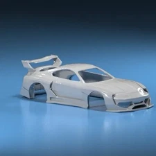 1/64  Print Hot Wheels Supra MK4 FatBoi UFO Kit