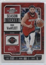 Ticket International Prizm 2023 Red Prizm #75