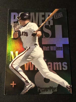 1997 Fleer Ultra Power Plus 1 Matt Williams #12