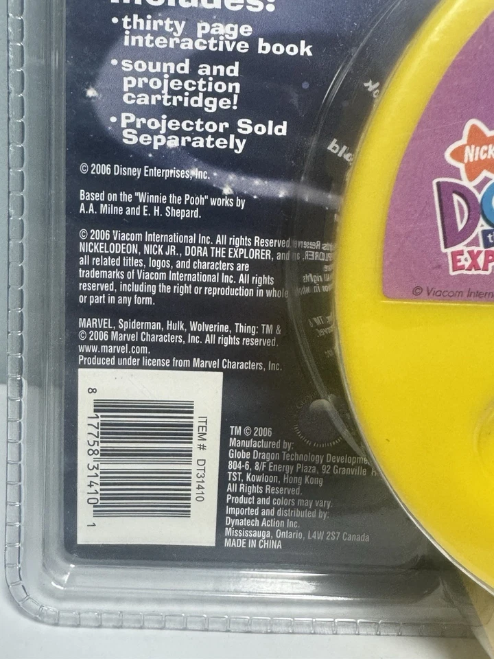 Dora The Explorer Goodnight Boots Storytime Theater Projector Story Pack 2006 Foto 3 de 3