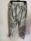 Kaktus Palm Print Pants Size Large Tropical Pockets Beach Summer Elastic Waist — photo 3