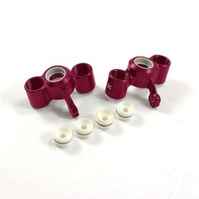 Image of FASTRAX ARRMA FRONT ALU STEERING KNUCKLES (PR) - SEN/TYP