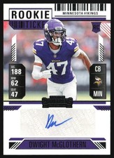 2024 Panini Contenders Dwight McGlothern Rookie Auto #200 GS1