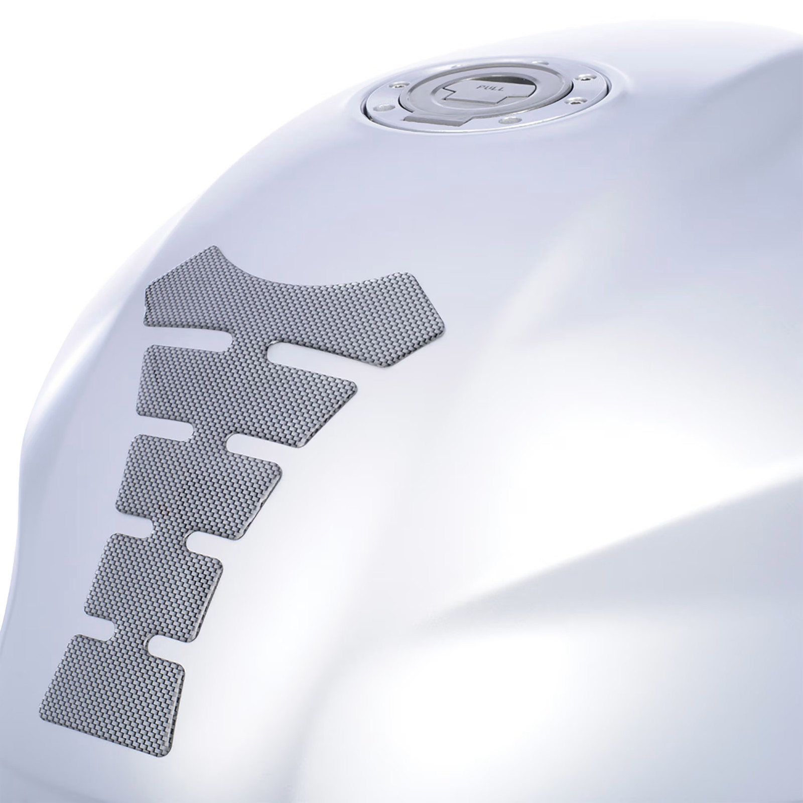Oxford Gel Spine Original Motorcycle Motorbike Silicone Tank Protector - Carbon