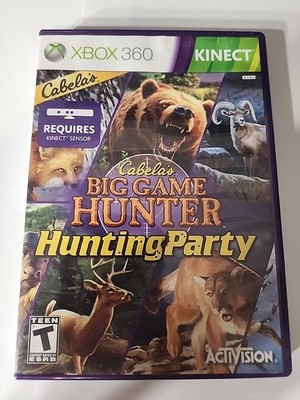 Cabelas Big Game Hunter Hunting Party (Xbox 360, 2011) Kinect