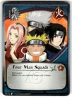 Four Man Squads 2002 Shonen Jump's Naruto CCG #114