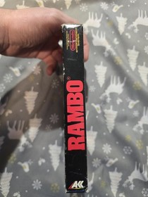 Rambo (Nintendo NES 1988) Circle Seal - BOX ONLY! Great Condition